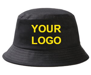custom bucket hat logo embroidery printing no minimum