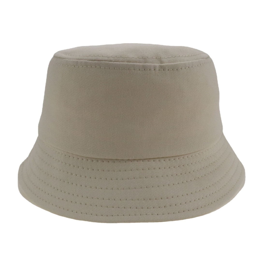 custom bucket hat embroidery print picture logo no minimum fisherman beige