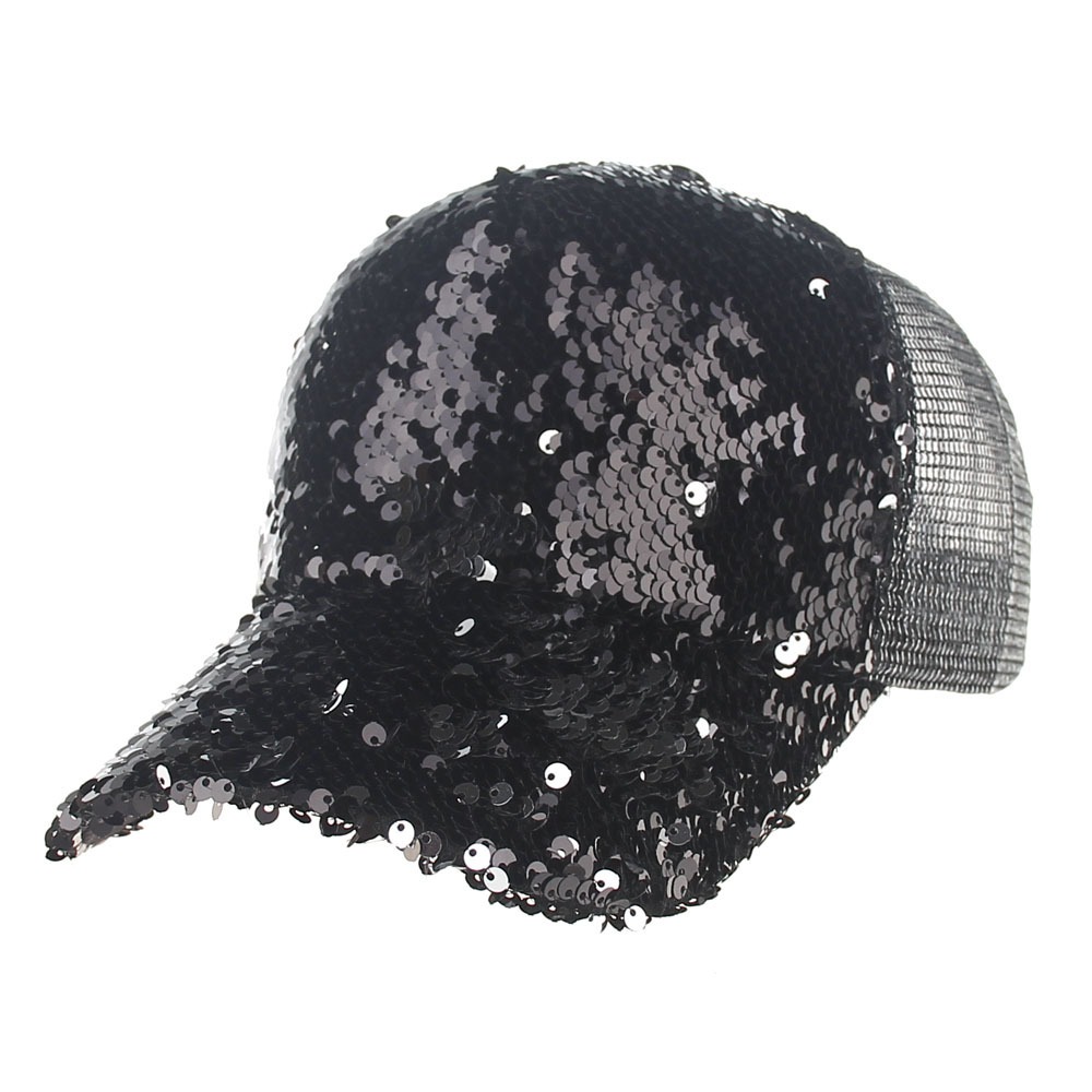 wholesale sequin baseball cap, custom made hat