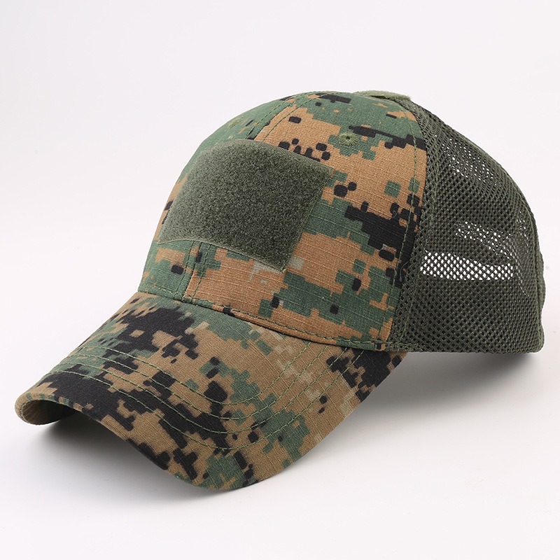 Digital Jungle mesh tactical baseball cap wholesale patch hats