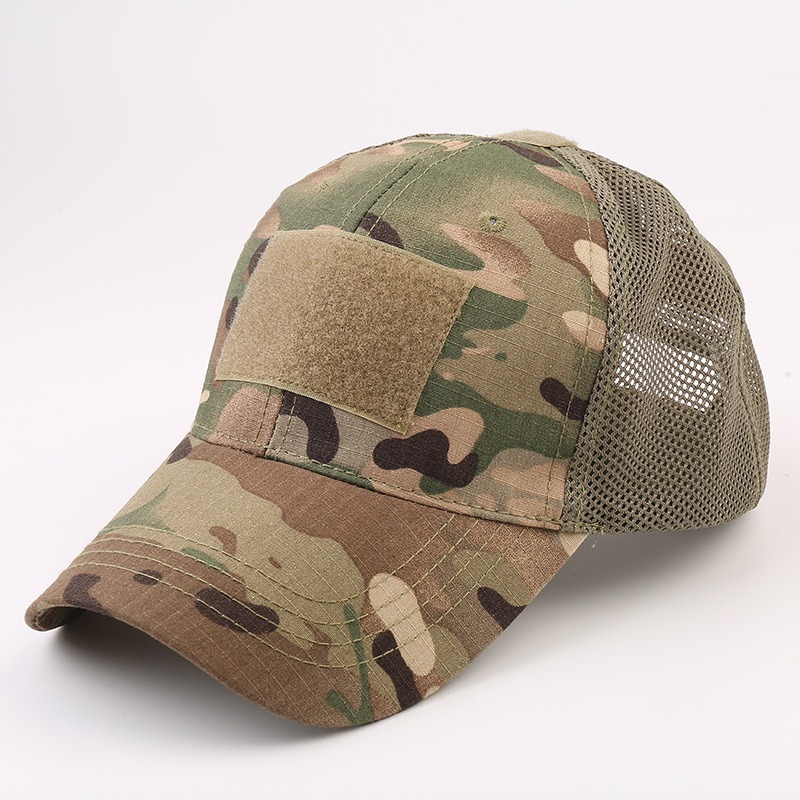 Green CP mesh tactical baseball cap wholesale patch hats