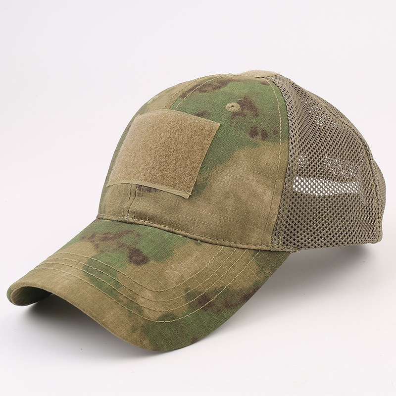 Ruin Green mesh tactical baseball cap wholesale patch hats