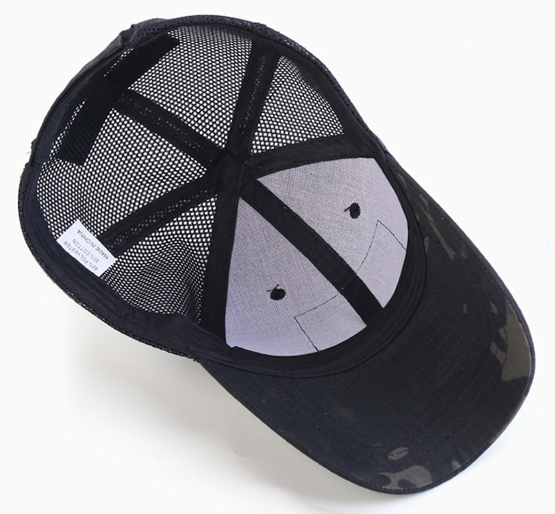 mesh tactical baseball cap wholesale patch hats