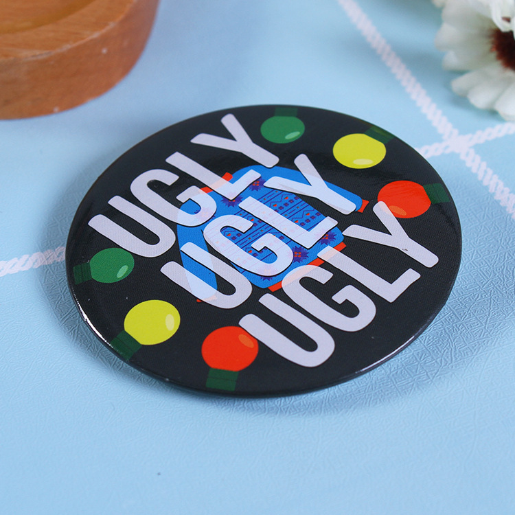 custom button pins, button badge, pinback buttons
