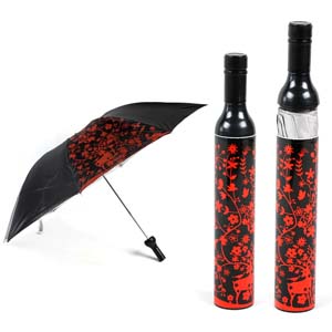 wine bottle umbrellas