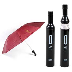 wine bottle umbrellas