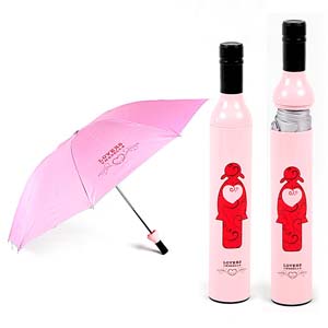 wine bottle umbrellas