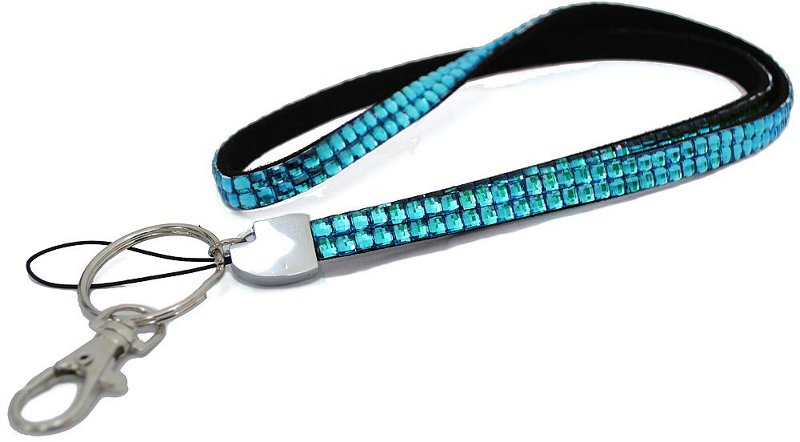 Sparkly Lanyard For Badge & Key