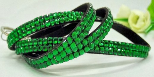 dark green bling diamante rhinestone lanyards wholesale
