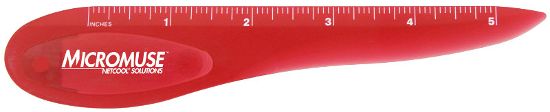 promotional letter opener ruler