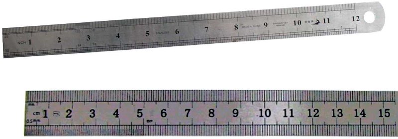 custom stainless steel ruler