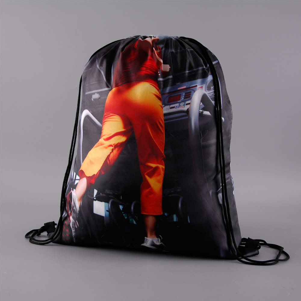 Custom Drawstring Bag Personalized Cinch Sack Backpack Logo