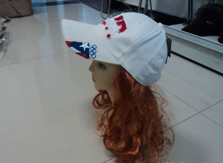 cap with hair