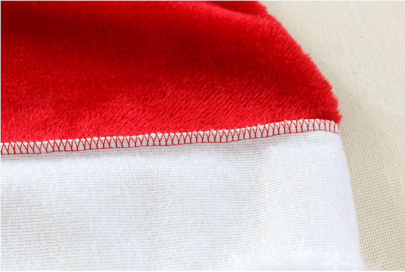 good quality thickened long plush santa hat xmas kids thickened long plush santa hat xmas