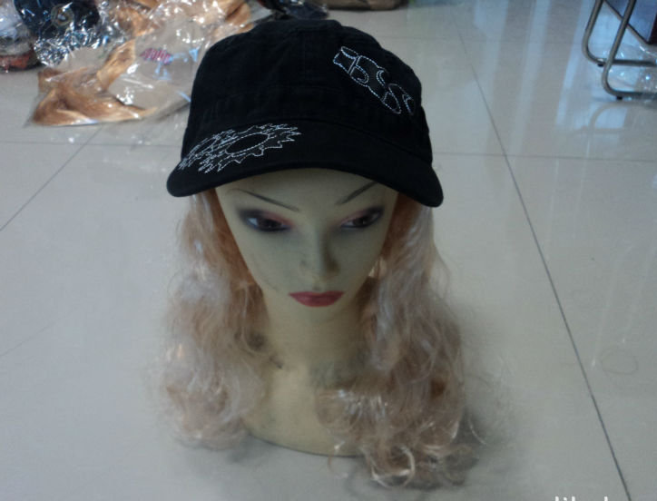 hat with hair