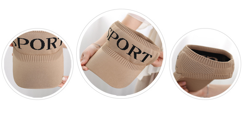 knit sun visor cap for women fashion hat knit sun visor cap for women fashion hat