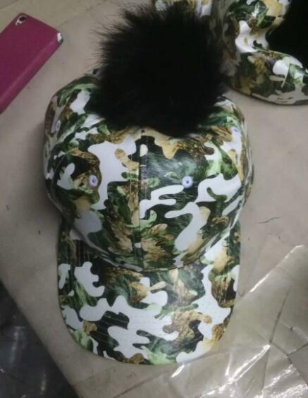 mens leather cap