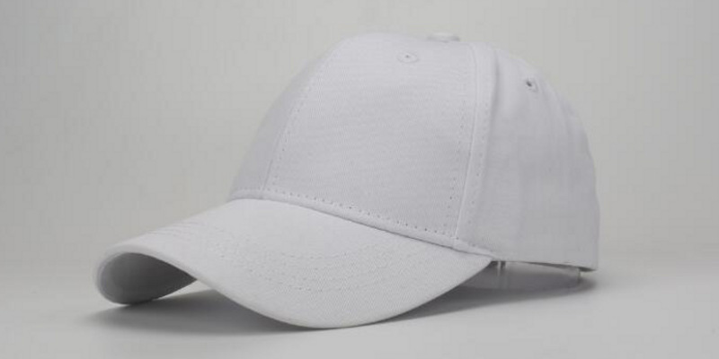 white baseball cap
