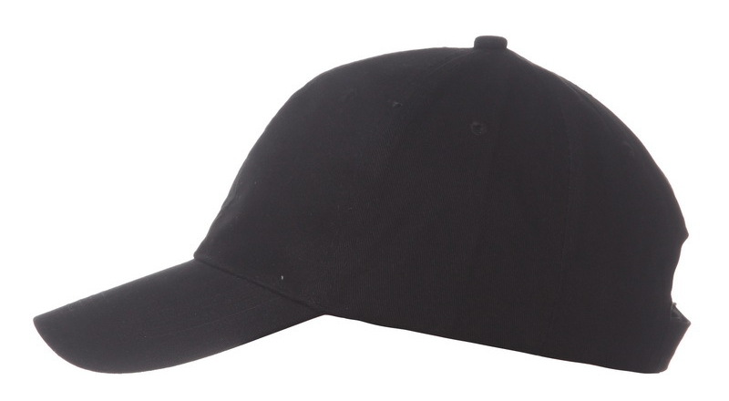 black baseball cap