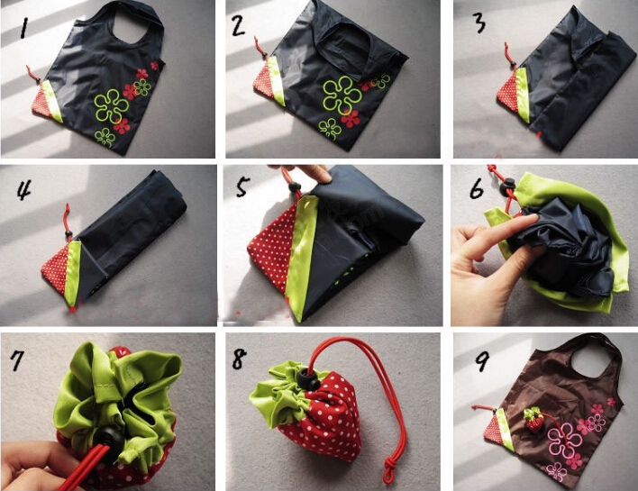 Folding shopping bag