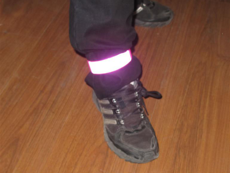 safety wrap band on the ankle safety wrap band on the ankle