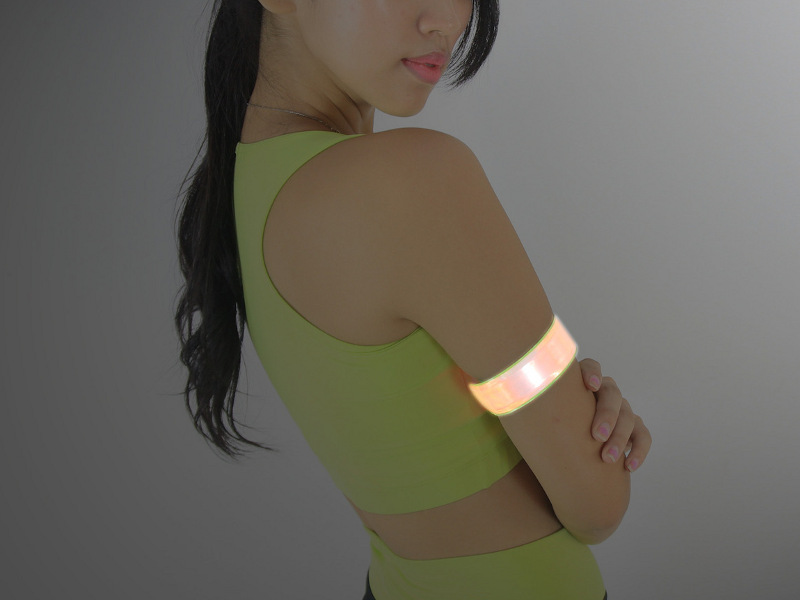 reflective slap armband reflective slap armband