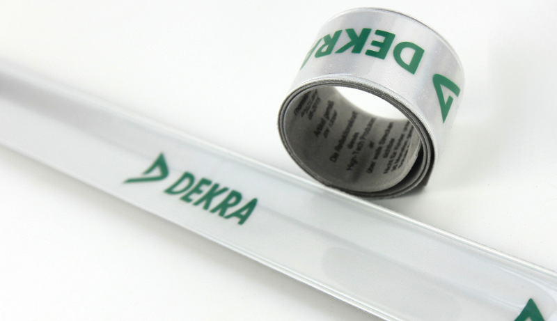 reflective slap armband reflective slap armband