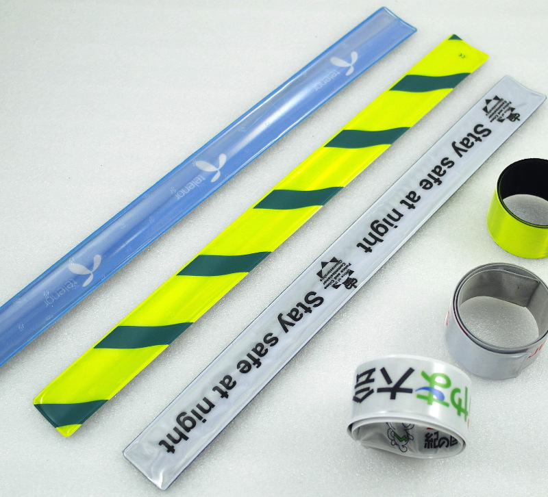 night safety reflective snap bracelet night safety reflective snap bracelet