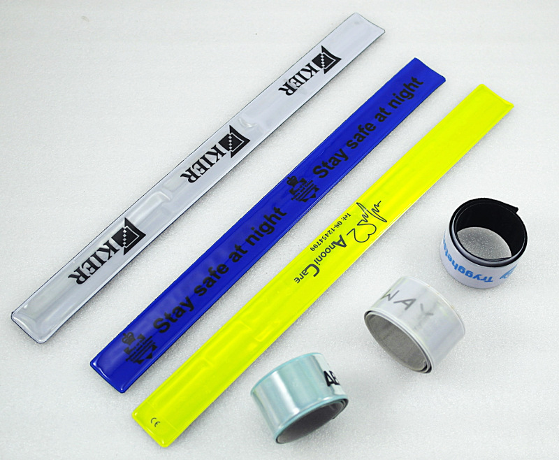 night safety reflective snap bracelet night safety reflective snap bracelet
