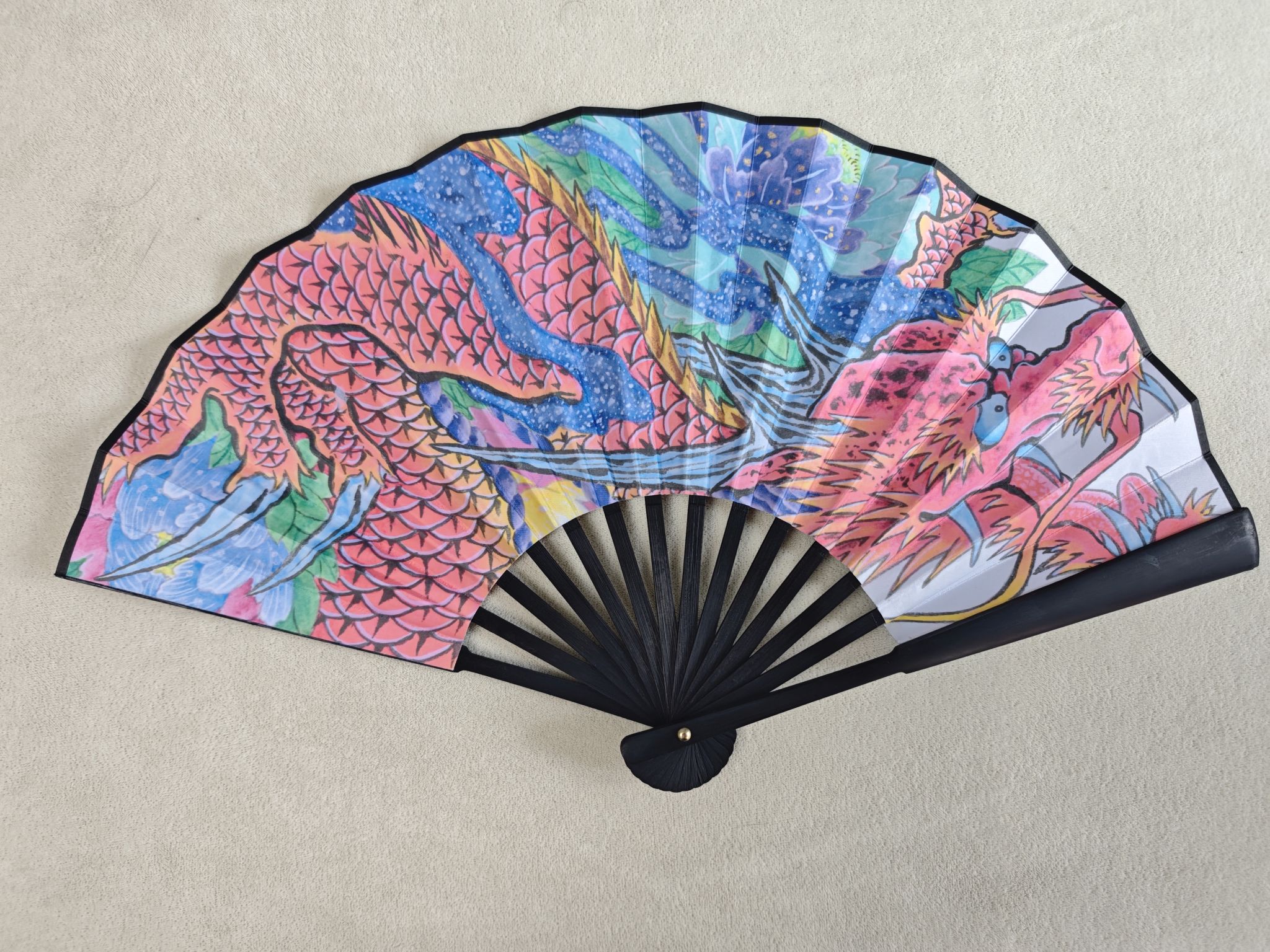 custom printed chinese folding hand fan bamboo silk custom printed chinese folding hand fan bamboo silk