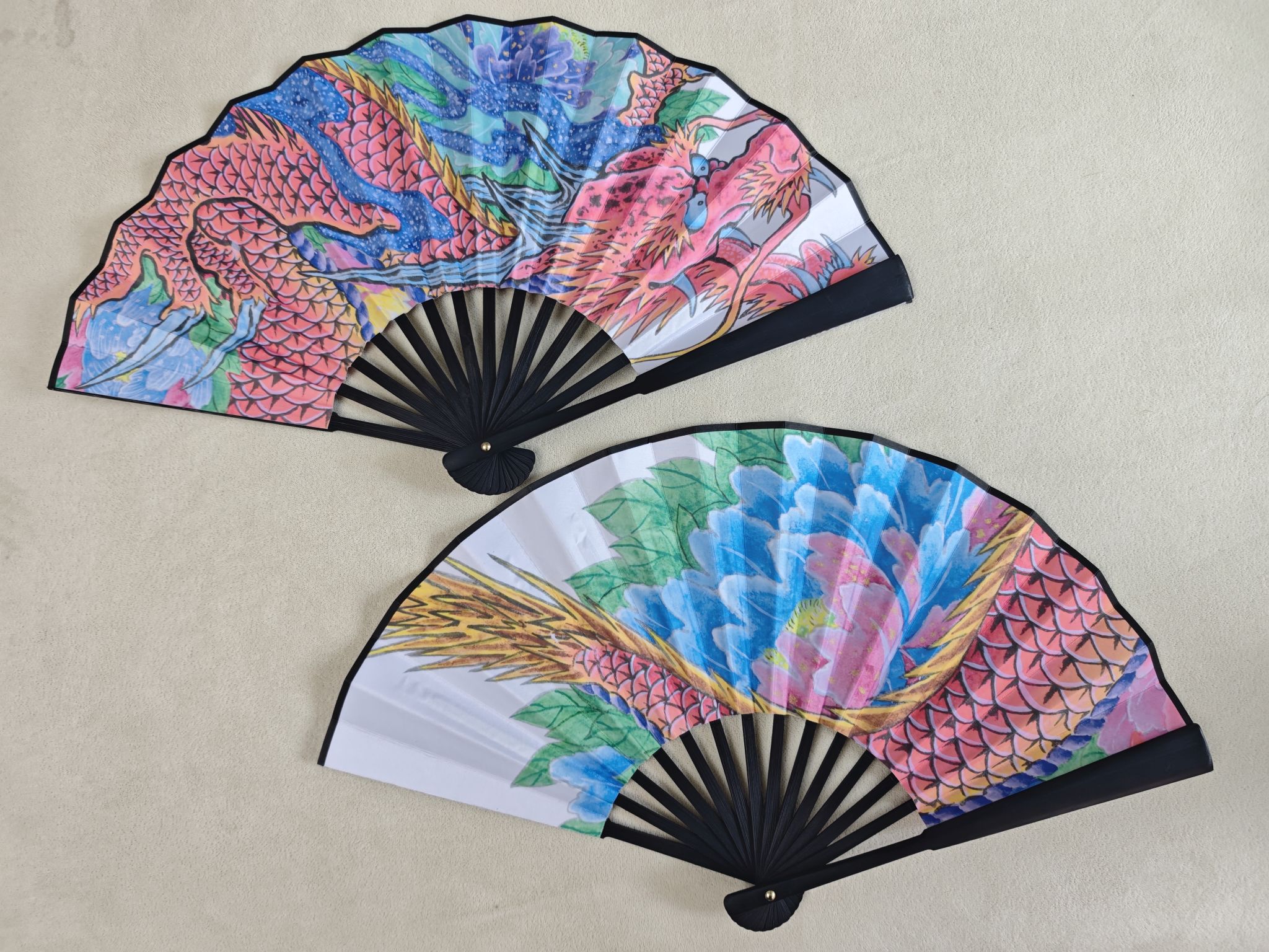 custom printed chinese folding hand fan bamboo silk custom printed chinese folding hand fan bamboo silk