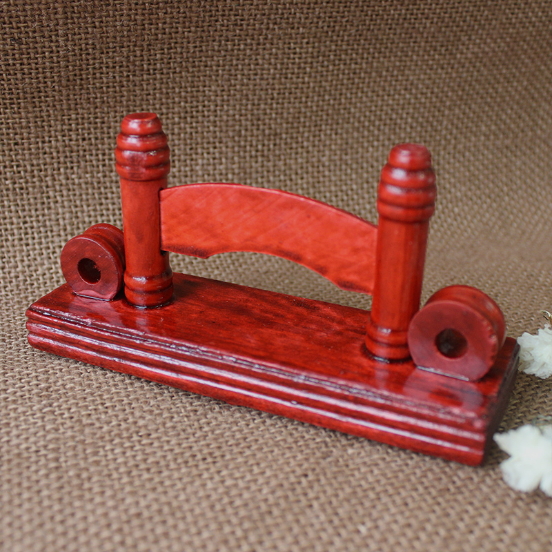 Imitation red wood folding fan stand Imitation red wood folding fan stand