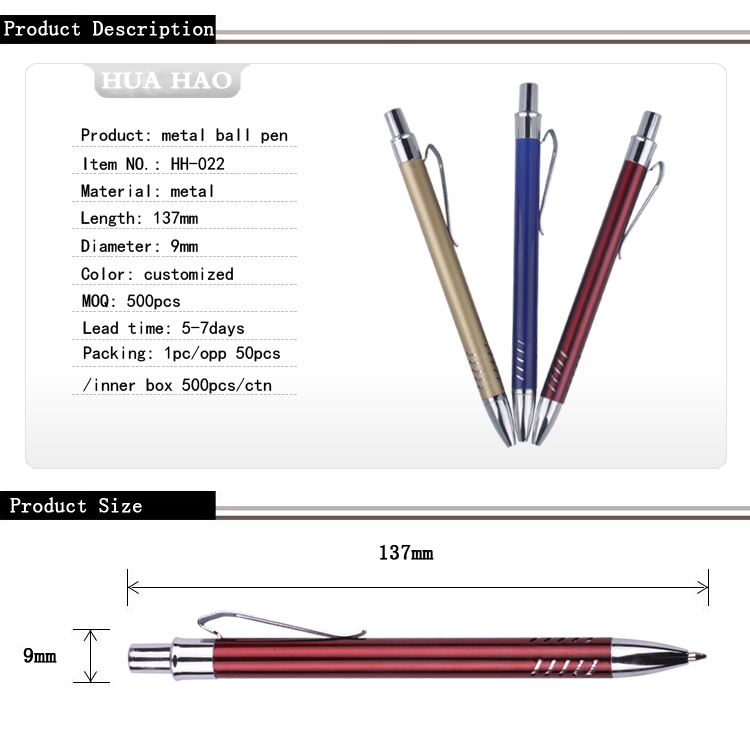 Metal Ballpoint pen Metal Ballpoint pen