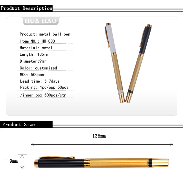 Metal Ballpoint pen Metal Ballpoint pen