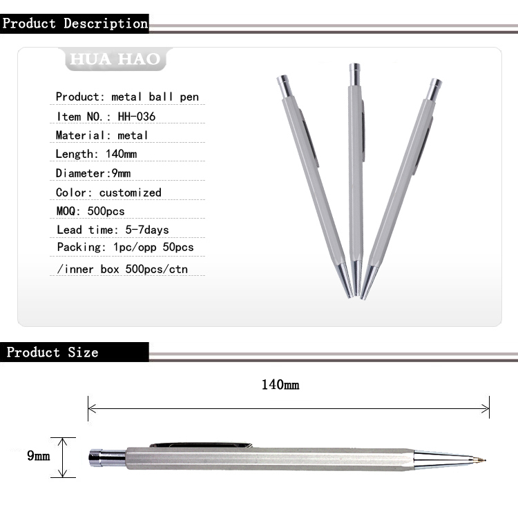 Metal Ballpoint pen Metal Ballpoint pen
