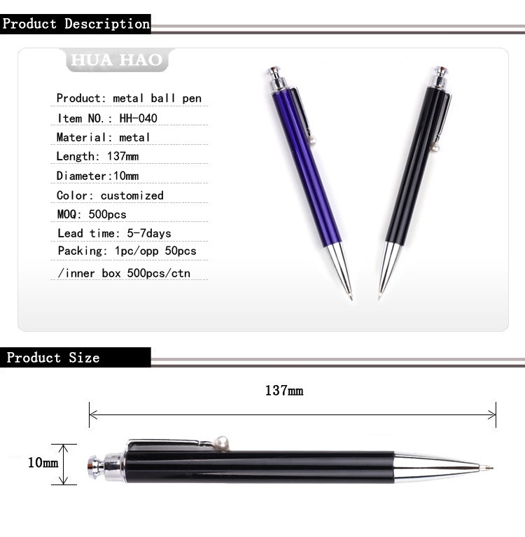 Metal Ballpoint pen Metal Ballpoint pen