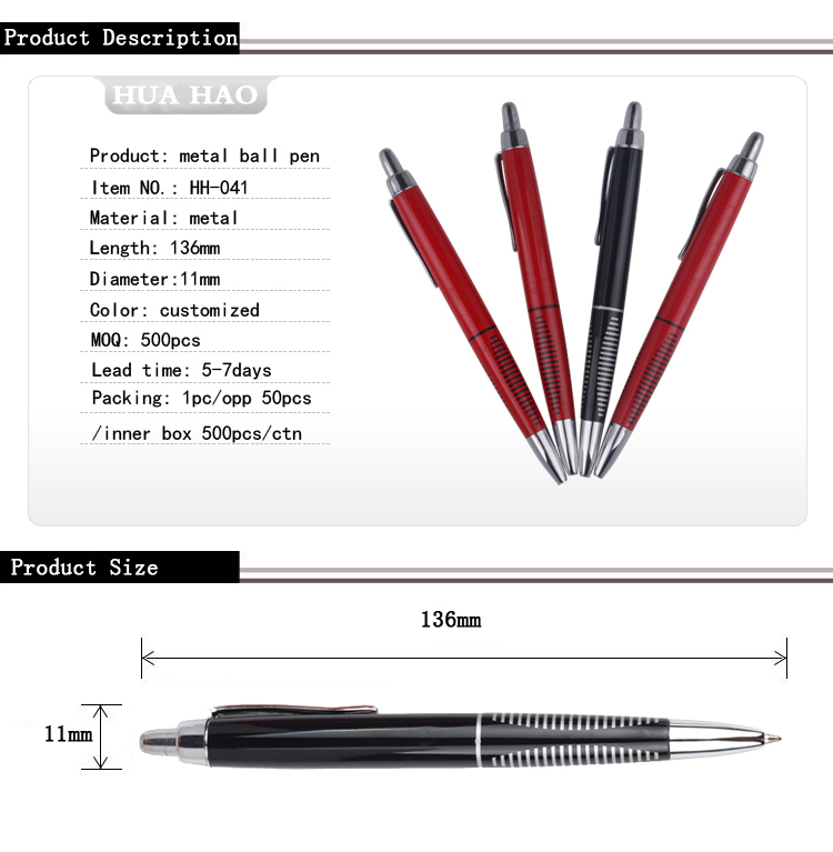 Metal Ballpoint pen Metal Ballpoint pen