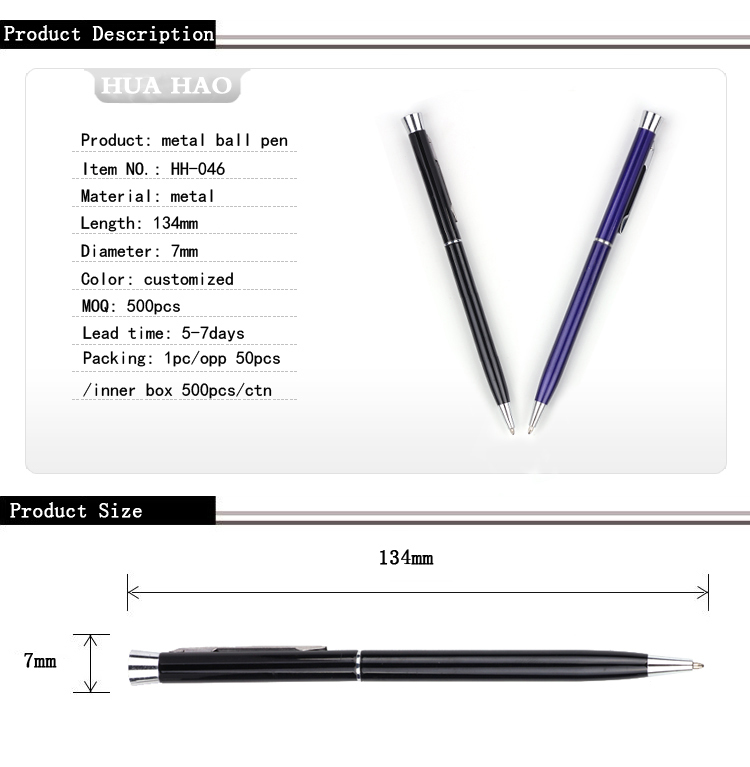 Metal Ballpoint pen Metal Ballpoint pen