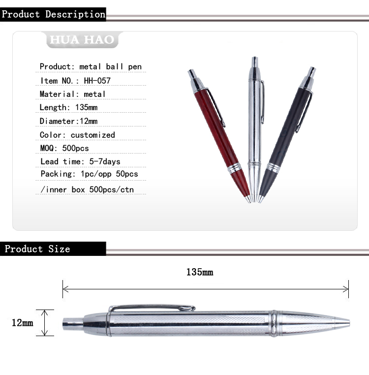 Metal Ballpoint pen Metal Ballpoint pen