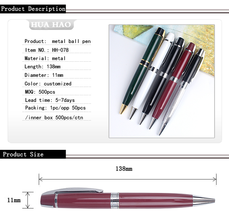 Metal Ballpoint pen Metal Ballpoint pen