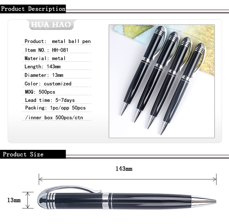 Metal Ballpoint pen Metal Ballpoint pen