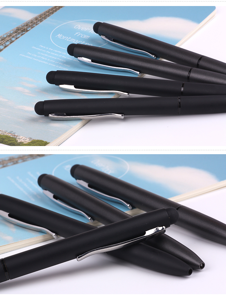 Metal Ballpoint Pen with Stylus Tip Metal Ballpoint Pen with Stylus Tip