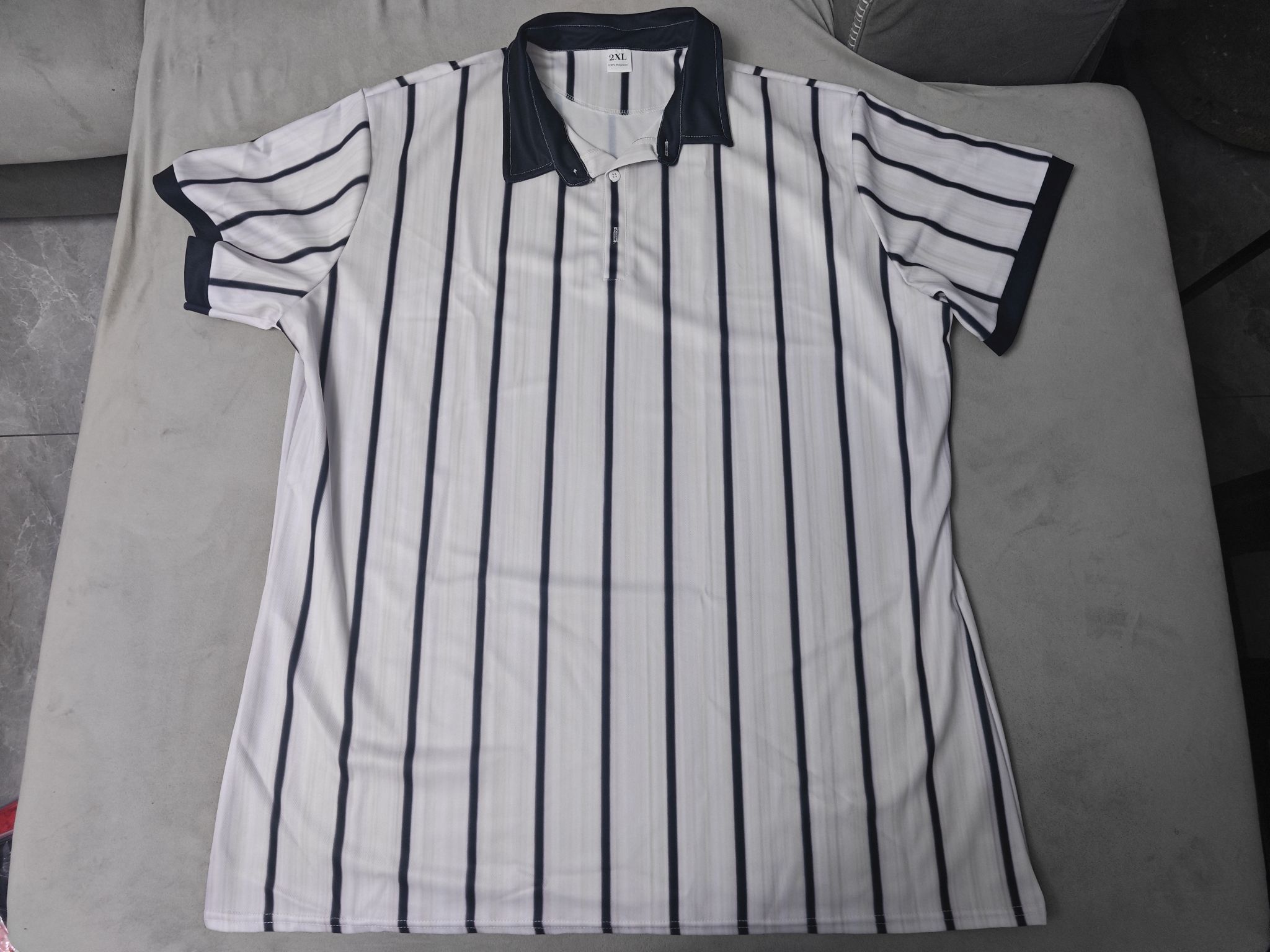 custom polo shirt all-over printing no minimum short sleeve company business work logo