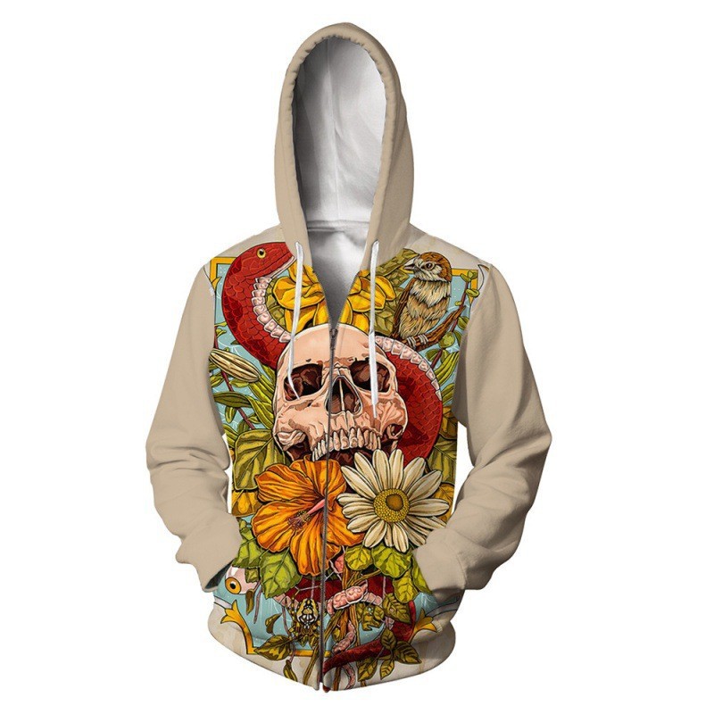 custom zip up hoodies all-over printing no minimum design your own cool hoodie, personalized photo unisex men women