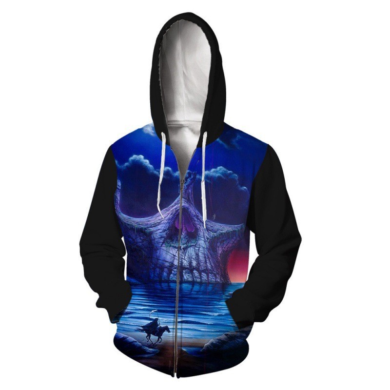 custom zip up hoodies all-over printing no minimum design your own cool hoodie, personalized photo unisex men women