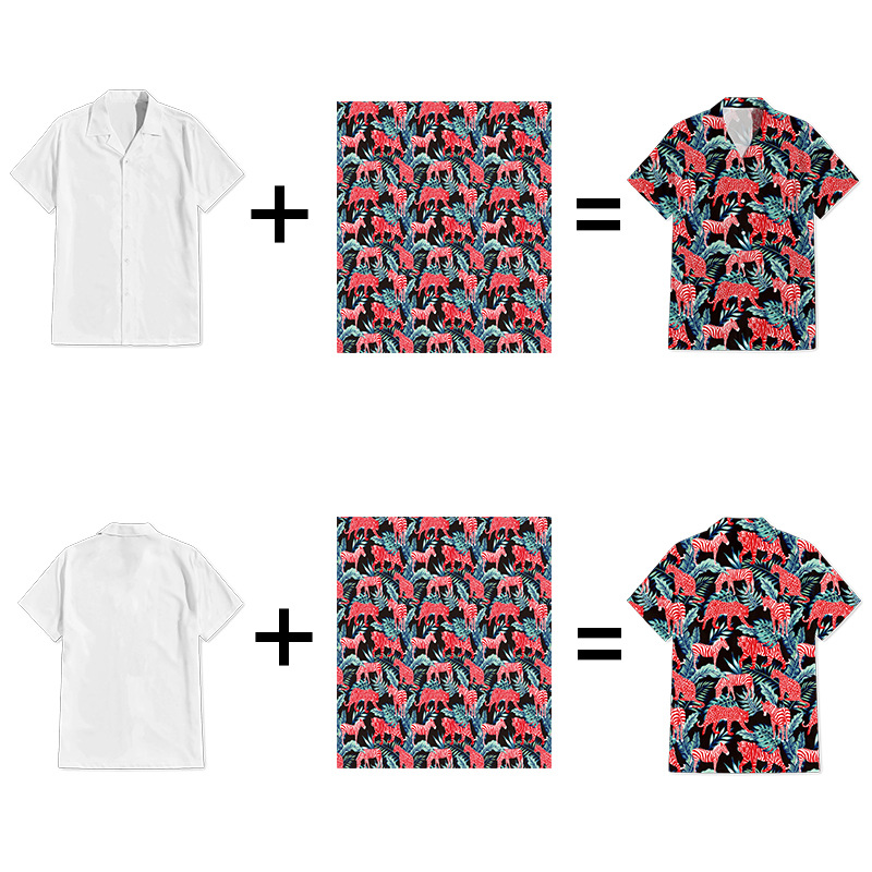 Dogs Cats Pets Faces Hawaiian Shirt Custom Face Shirts 