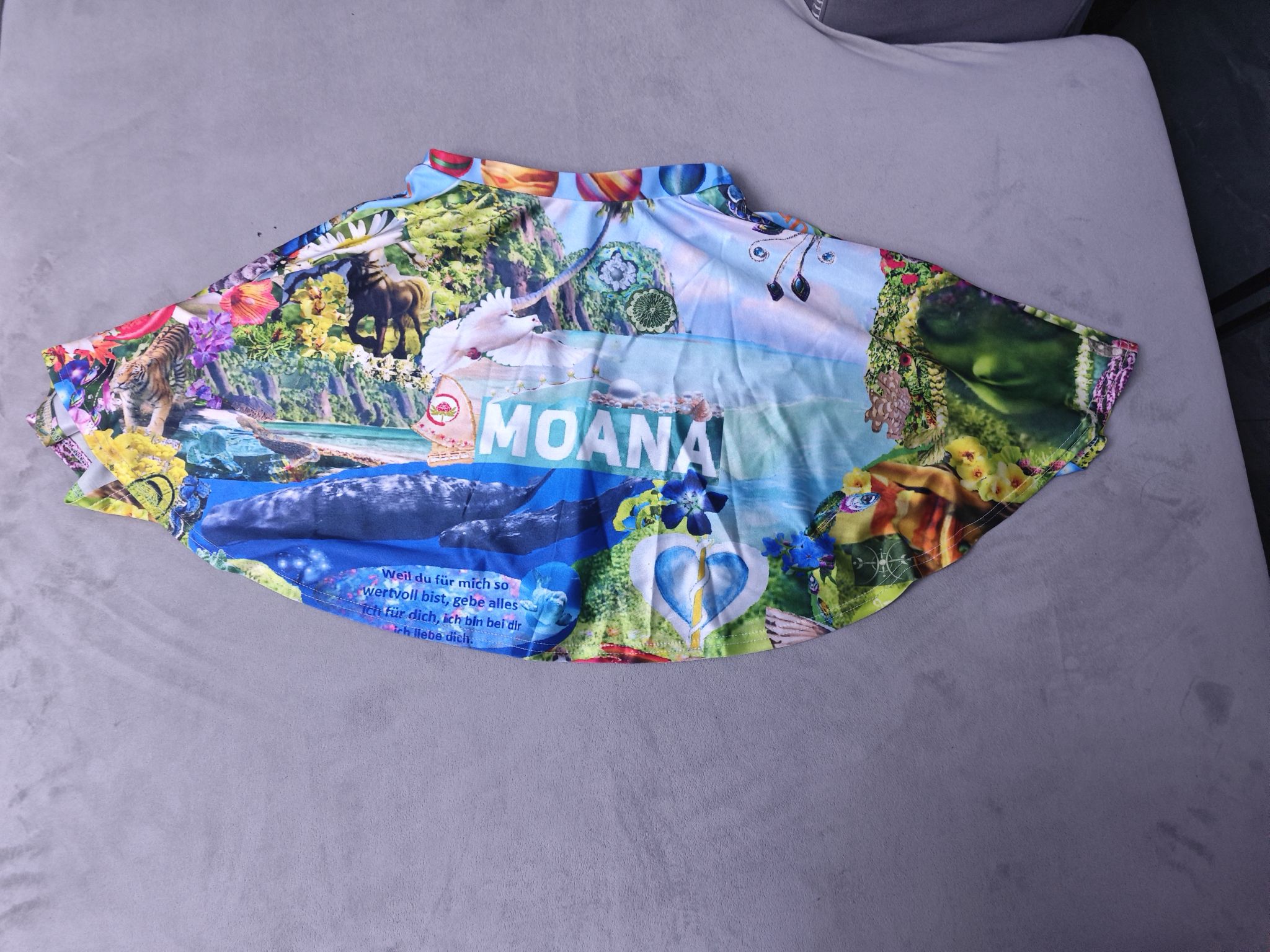 custom above the knee 3/4 circle short skirt all-over printing no minimum custom above the knee 3/4 circle short skirt all-over printing no minimum