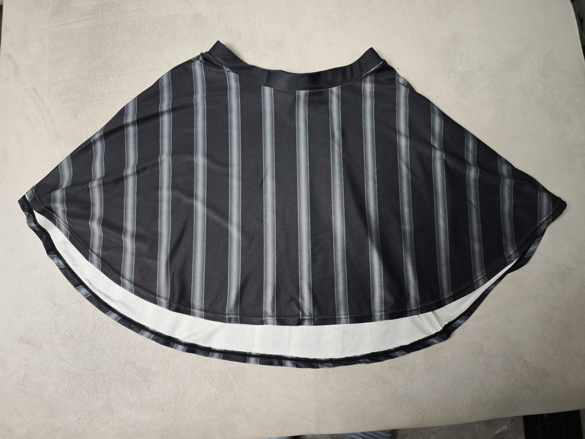 custom above the knee 3/4 circle short skirt all-over printing no minimum custom above the knee 3/4 circle short skirt all-over printing no minimum