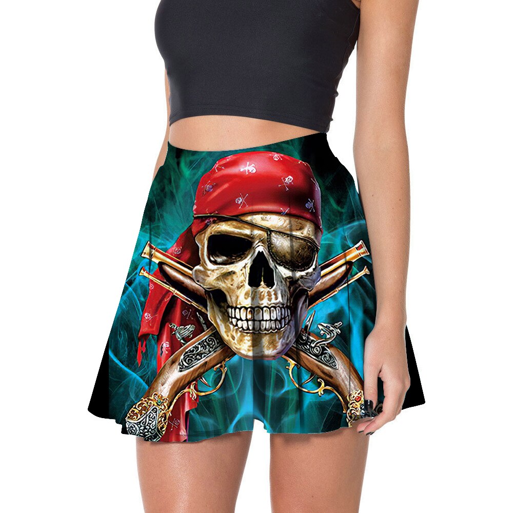 custom above the knee 3/4 circle short skirt all-over printing no minimum custom above the knee 3/4 circle short skirt all-over printing no minimum