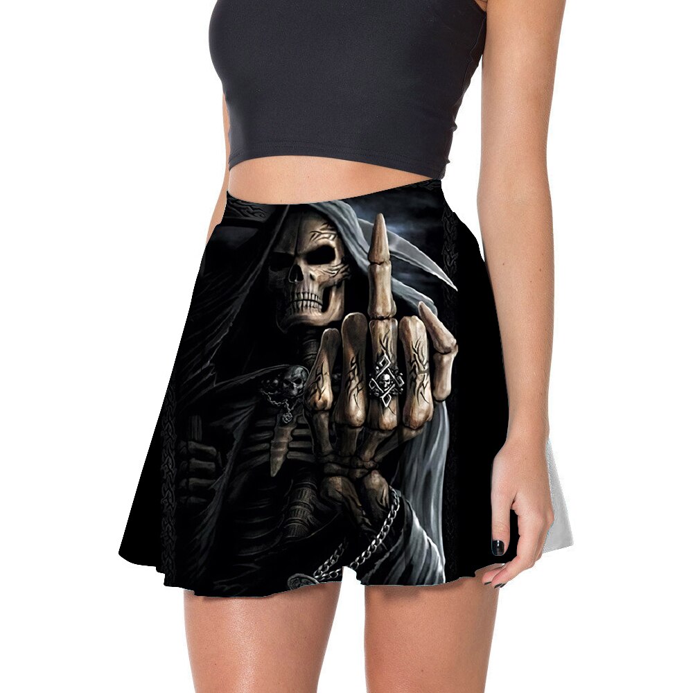 custom above the knee 3/4 circle short skirt all-over printing no minimum custom above the knee 3/4 circle short skirt all-over printing no minimum